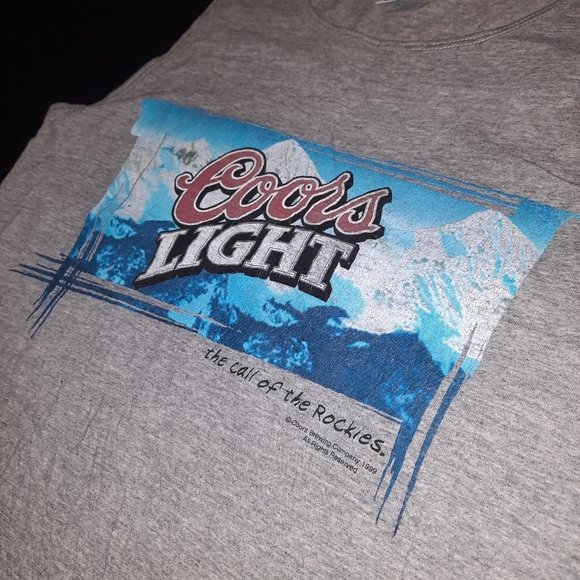 Vintage 1999 Coors Light Tank top - Picture 2 of 7